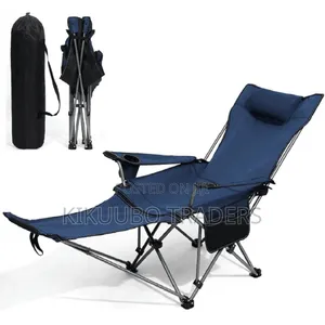 Folding Reclining Camping Chairs Footrest: