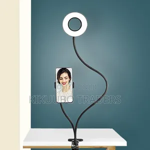 Clip on Light Reading Lights With Cell Phone Holde