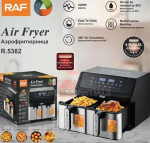 Raf 9l Double Basket Digital Air Fryer (Model R.5382)