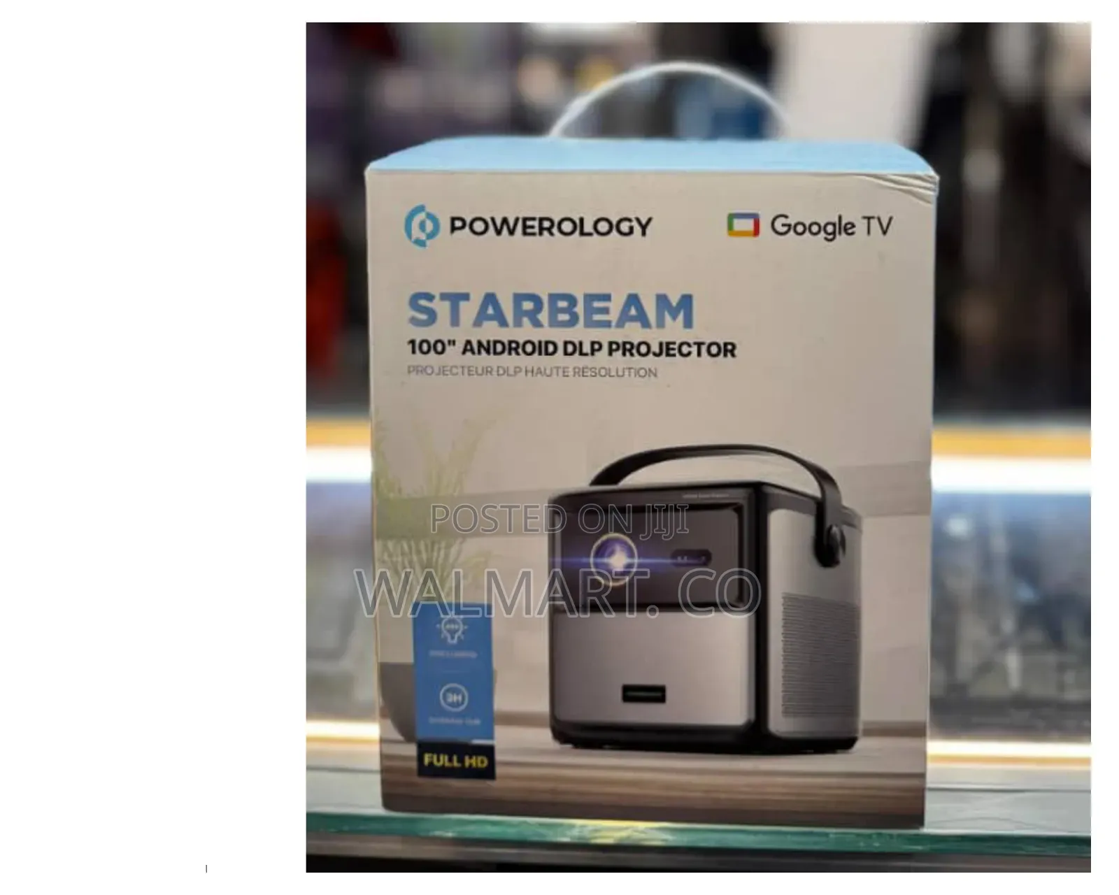 Powerology Star Beam 100 Inch Android DLP Projector