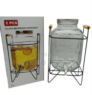 5l Glass Jar Juice Dispenser