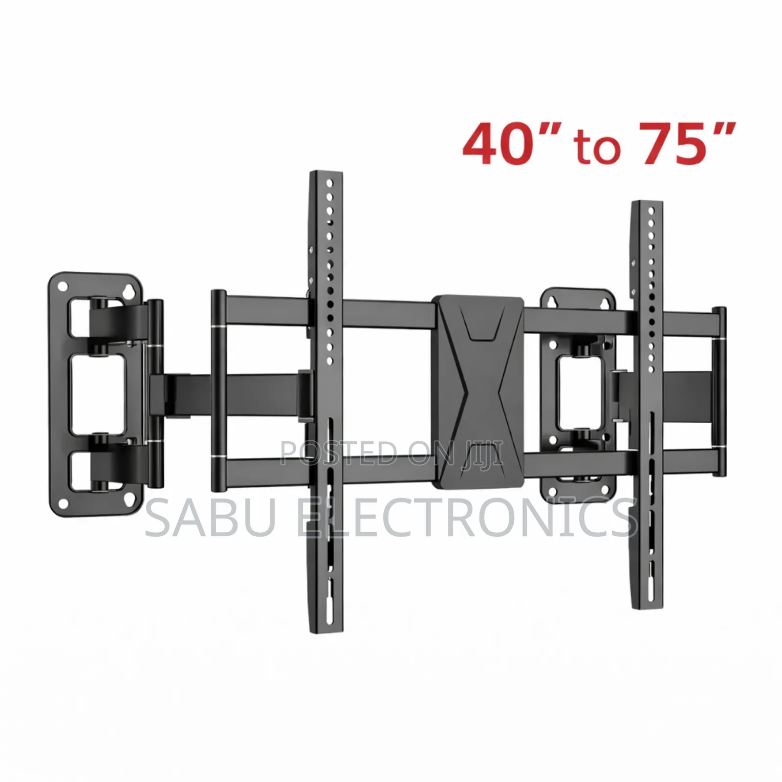 V6 Full Motion Tv Wall Mount 40"–75" – Heavy Duty Adjustable Bracket