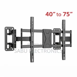 V6 Full Motion Tv Wall Mount 40"–75" – Heavy Duty Adjustable Bracket