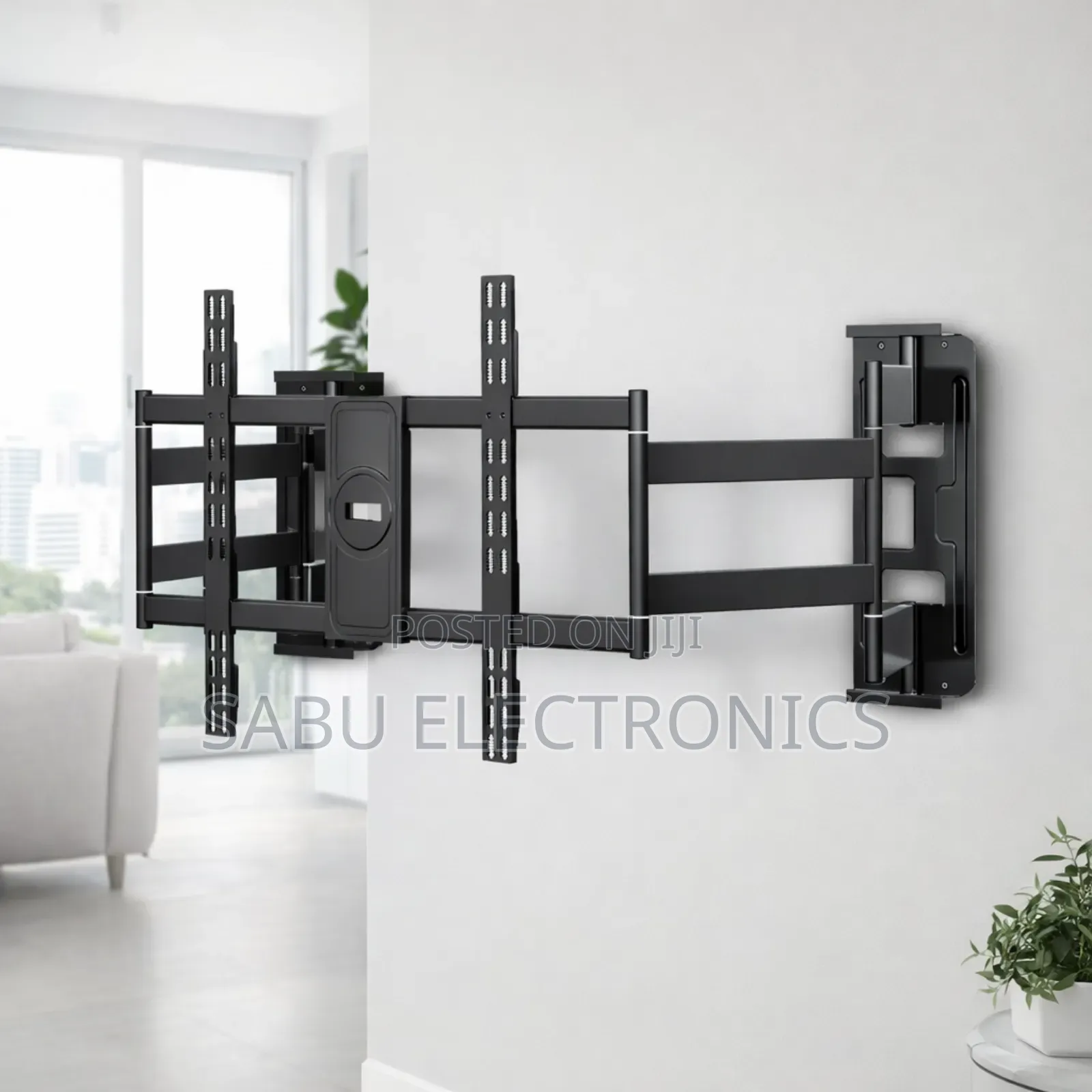V6 Full Motion Tv Wall Mount 40"–75" – Heavy Duty Adjustable Bracket