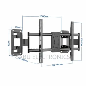 V6 Full Motion Tv Wall Mount 40"–75" – Heavy Duty Adjustable Bracket