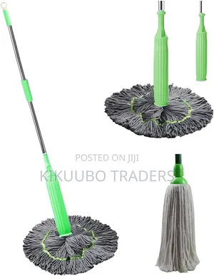 Microfiber Twist Mop With 360° Rotation - Twist Design Wet Mop