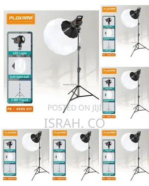 Plokama Full Kit Led Light,Soft Box , and Stand