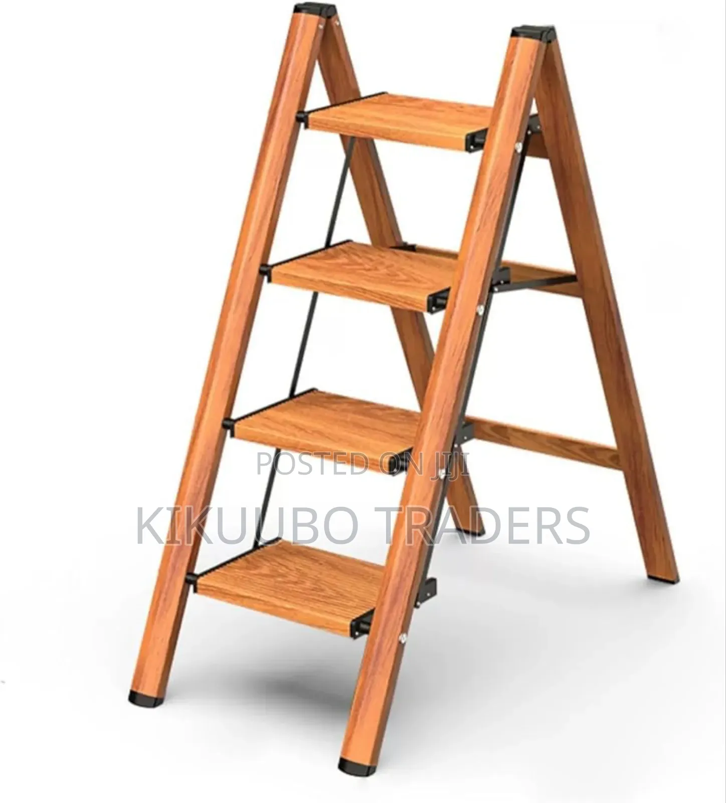 4 Step Ladder,Aluminum Lightweight Folding 4 Step Stool