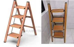 4 Step Ladder,Aluminum Lightweight Folding 4 Step Stool