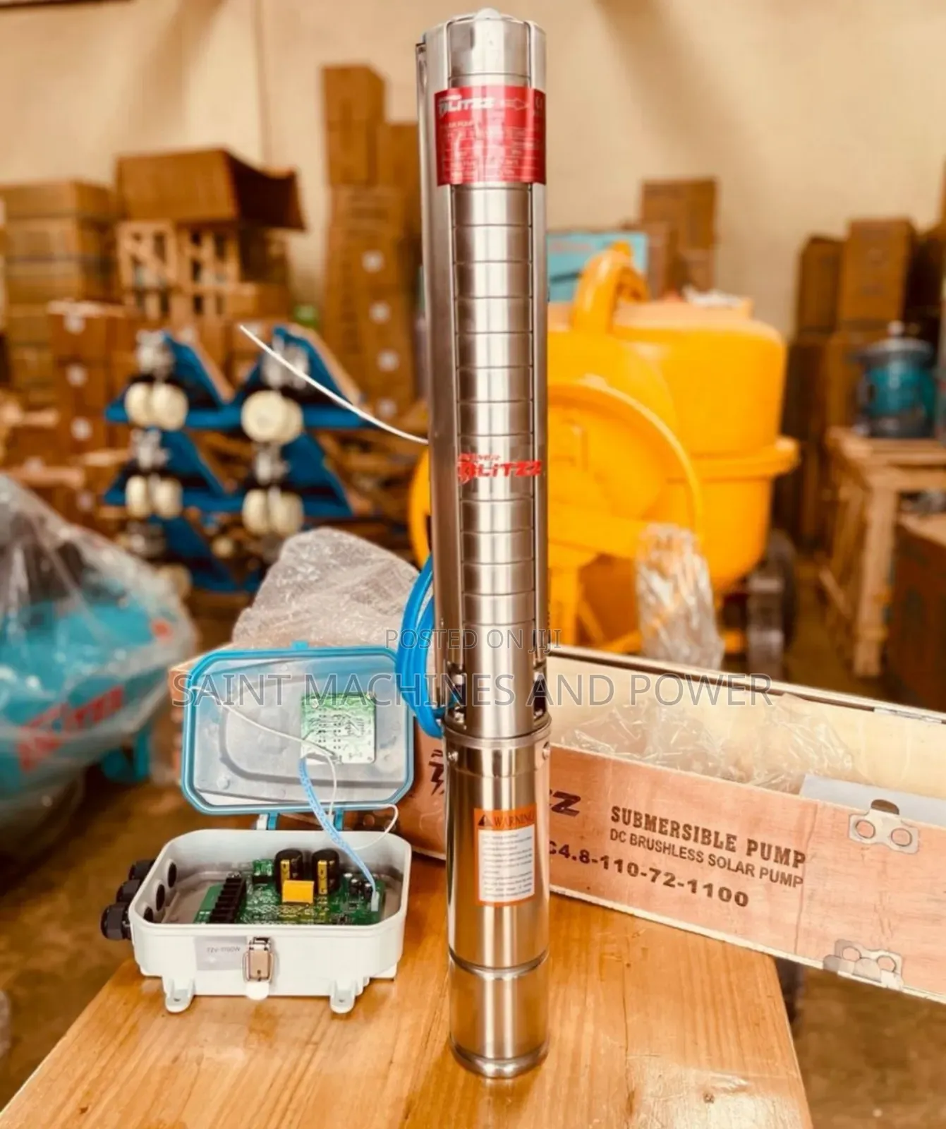 Submersible Dc Solar Pumps