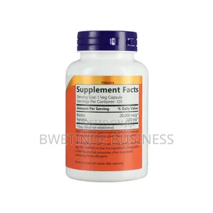 Biotin - 120 Capsules