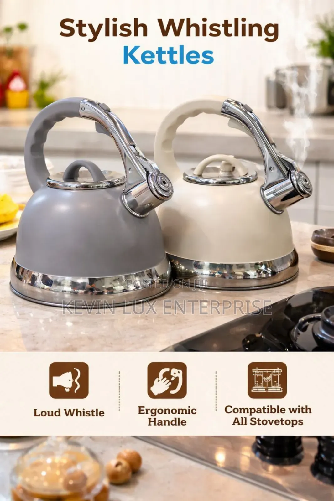 Whistling Kettle 3.5 Liters Stylish