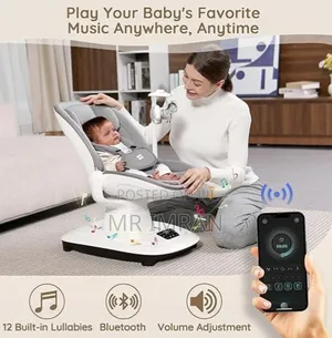 Mastela Deluxe Multi-Motion Baby Cradle Swing.