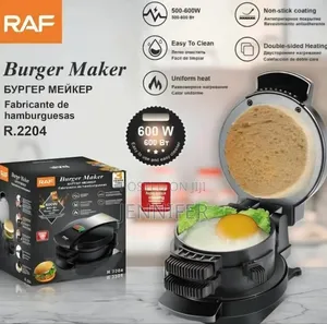 Raf Mini Burger Press Maker With Egg Cooker Ring