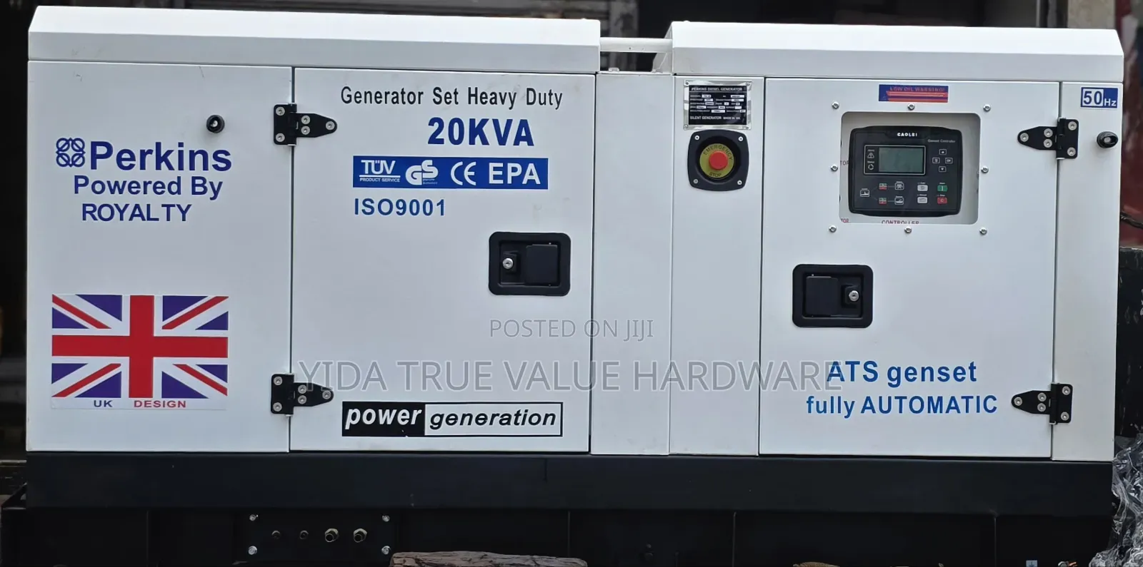 20 Kva Generator Perkins Powered by Royalty