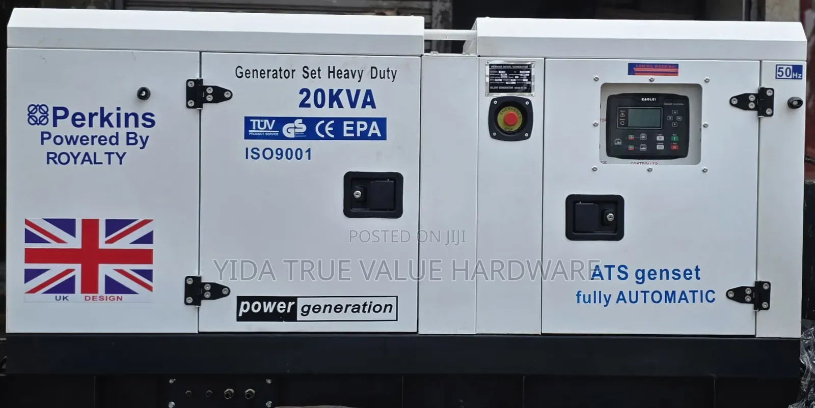 20 Kva Generator Perkins Powered by Royalty