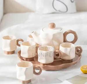 8pcs Modern Tea Coffee Ceramic Set