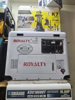 7. 5kva Silent Disel Generator Royality