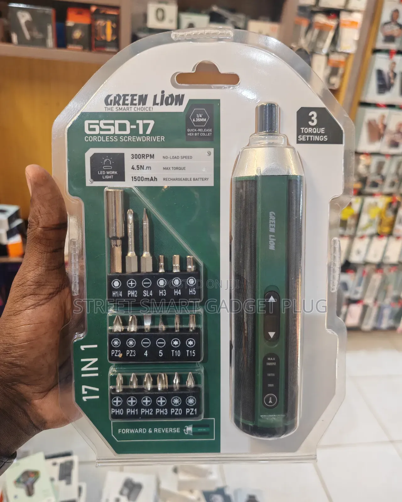 Greenlion GSD-17 Colrdless Screw Driver
