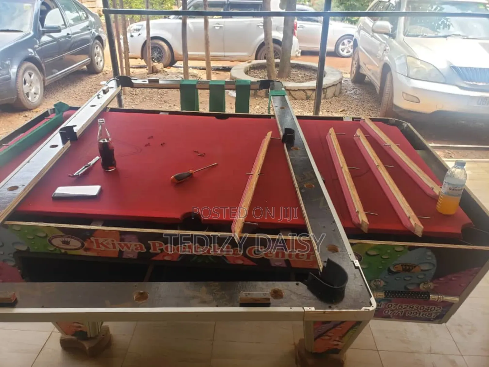 Pool Table Leveling, Cloth Changing