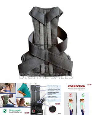 Ergonomic Posture Corrector And Back Support Brace