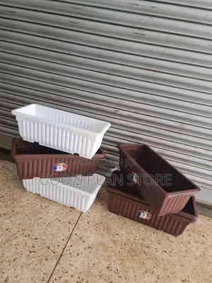 Stacked Rectangular Plastic Flower Pots Plastic Flower Pots