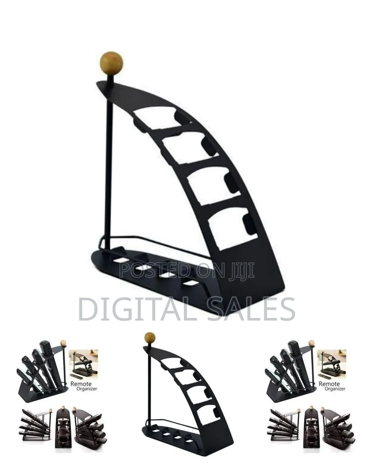 Sleek Multi-Tier Remote Control Organizer