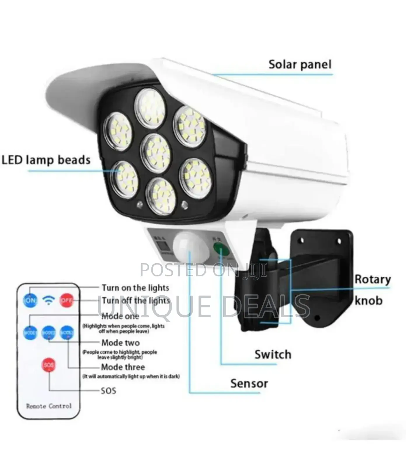 Outdoor Motion Solar Sensor Light
