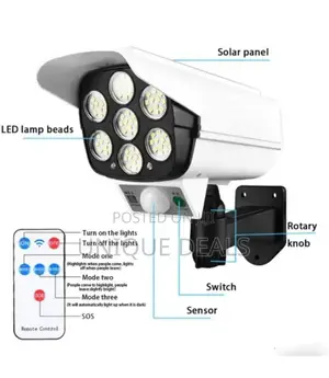 Outdoor Motion Solar Sensor Light