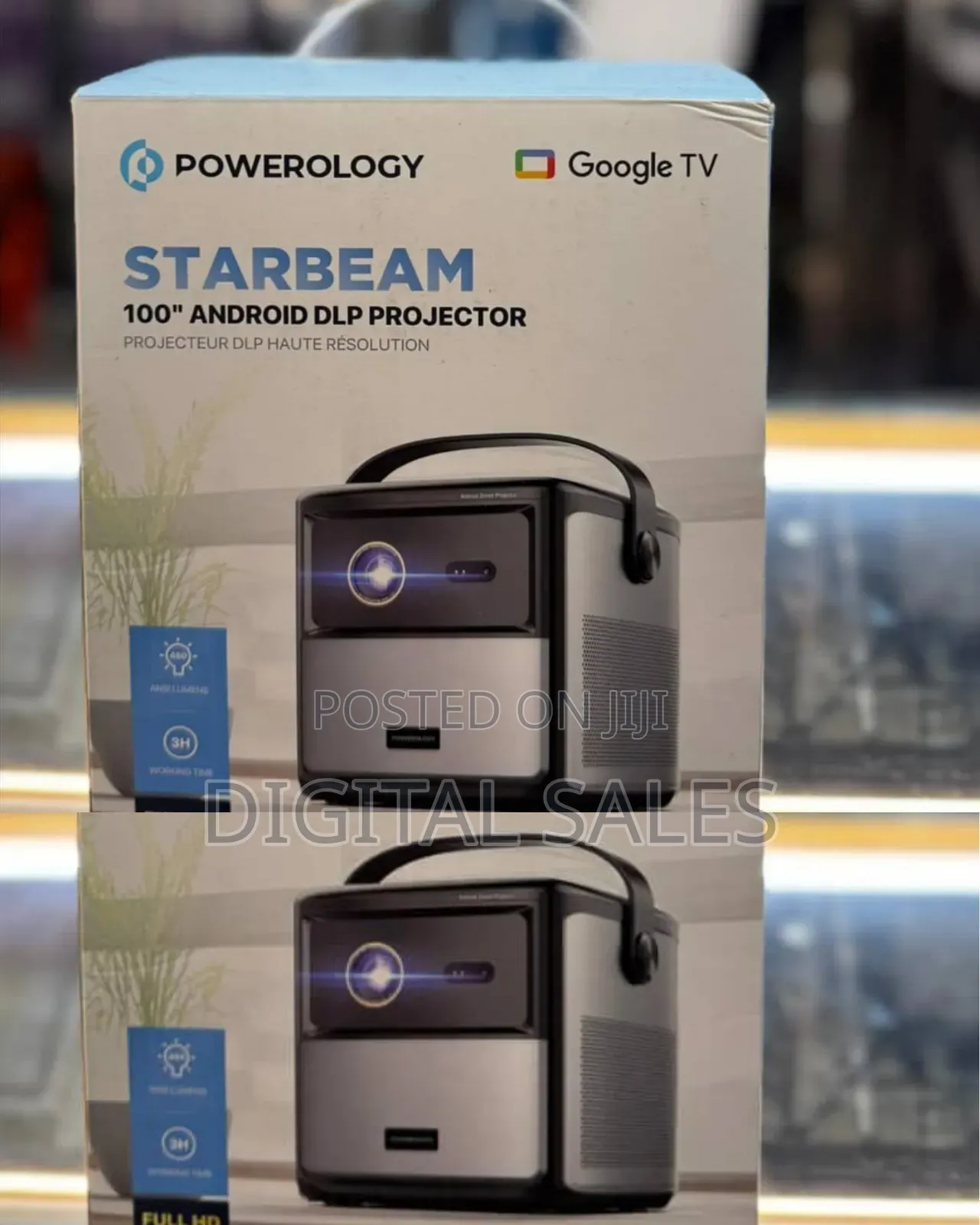 Powerology Starbeam 100-inch Android Dlp Projector