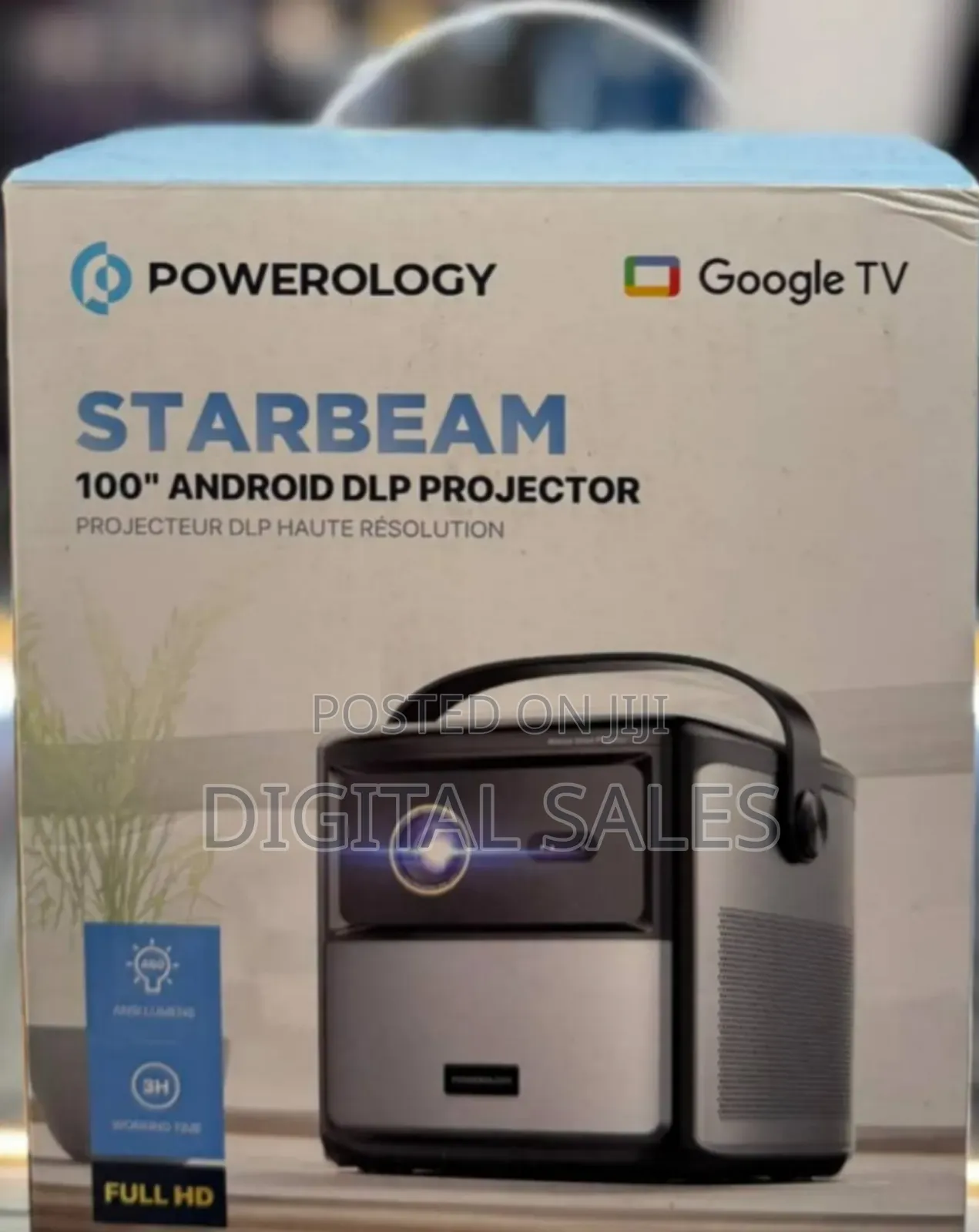 Powerology Starbeam 100-inch Android Dlp Projector
