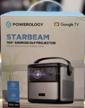 Powerology Starbeam 100-inch Android Dlp Projector