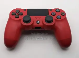 Sony Wireless Dualshock Controller for Playstation 4 - Red Uk Used