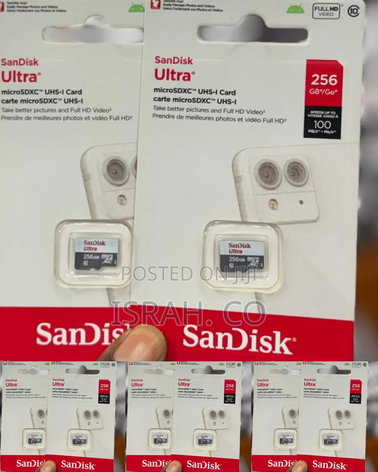 Sandisk Ultra 256gb Microsdxc Uhs-I Memory Card
