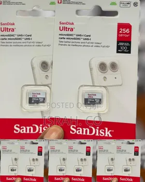 Sandisk Ultra 256gb Microsdxc Uhs-I Memory Card