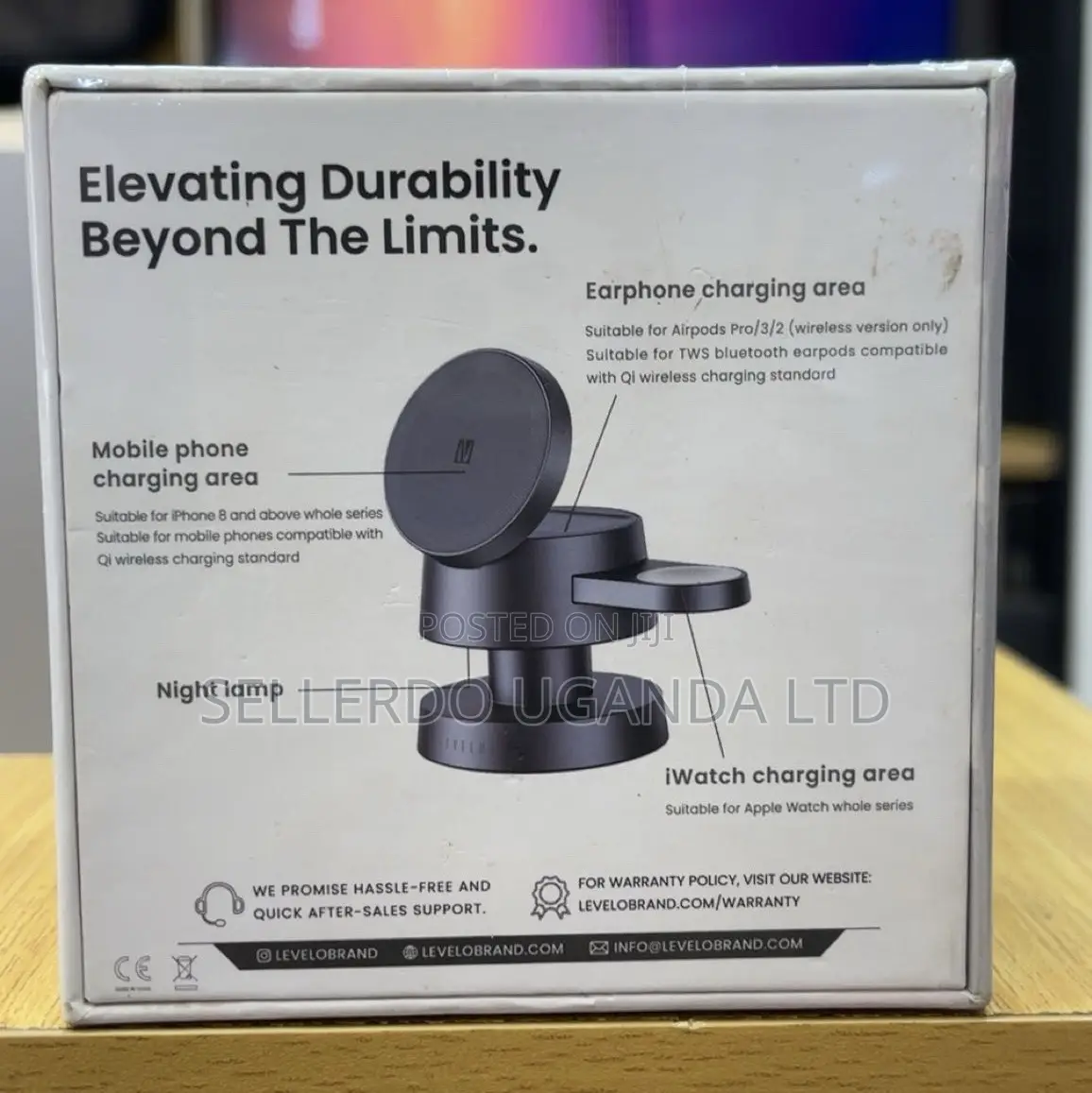 Leveld 15w 4 In 1 Wireless Charger