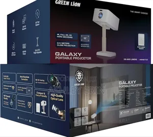 Green Lion Galaxy Portable Projector, Projector With Speaker