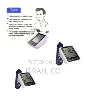 Professional Digital Upper Arm Blood Pressure Monitor - Multicolor