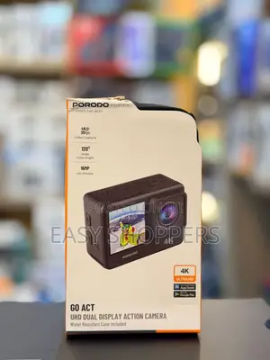 Porodo Lifestyle Uhd Dual Display Action Camera.