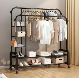 Multifunctional Heavy-Duty Garment Rack