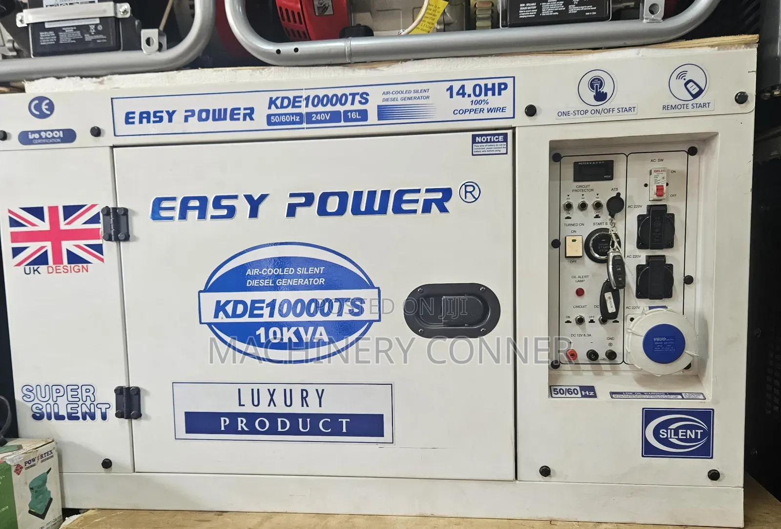 10kva Silent Disel Generator 14hp