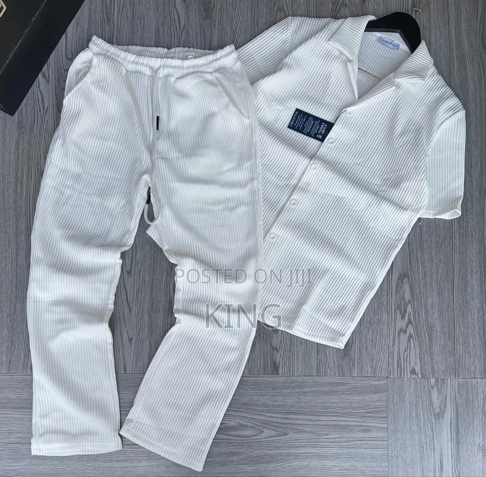 Men's Pure Ribbed Two-Piece