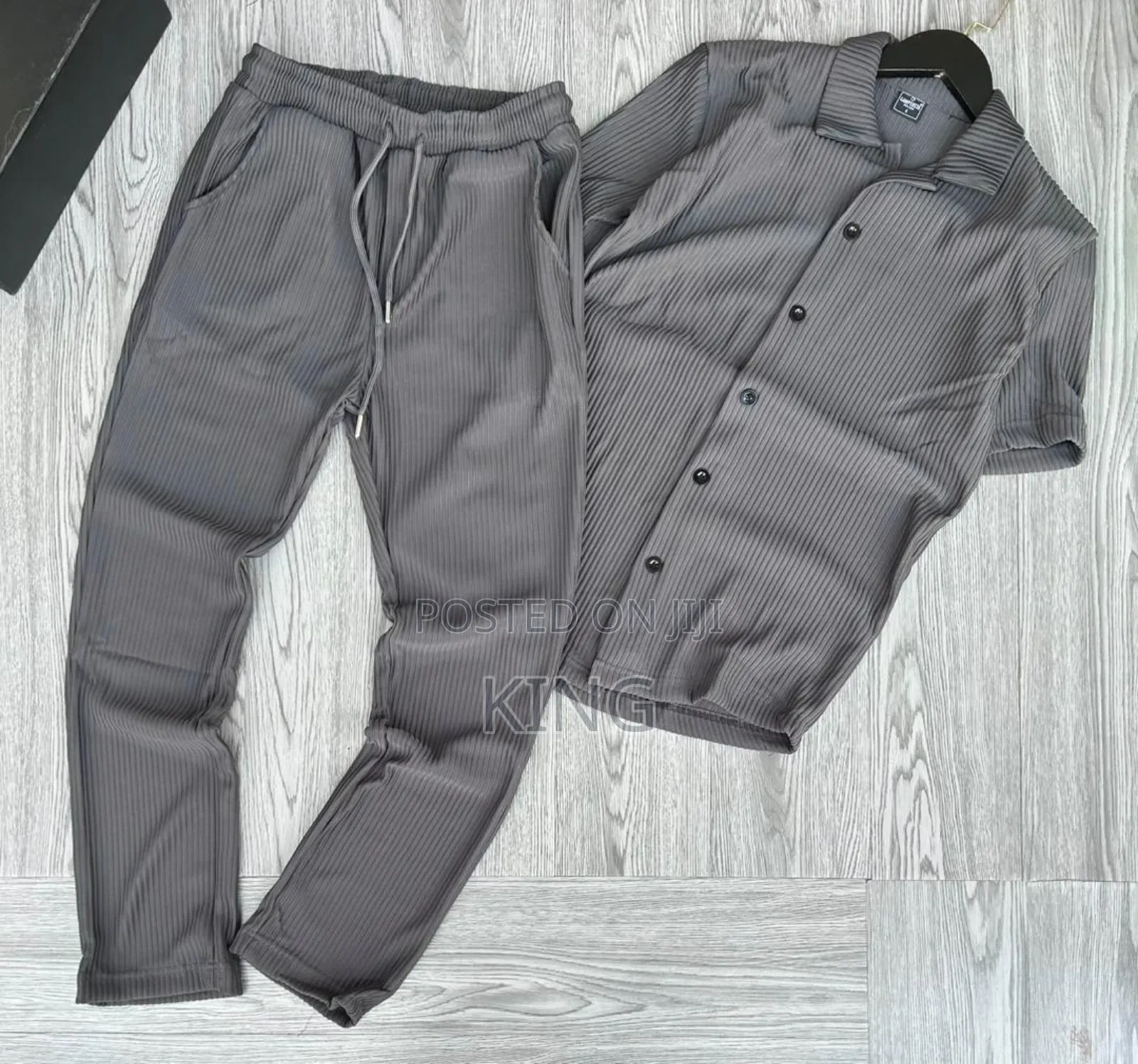 Men's Pure Ribbed Two-Piece