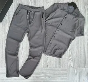 Men's Pure Ribbed Two-Piece