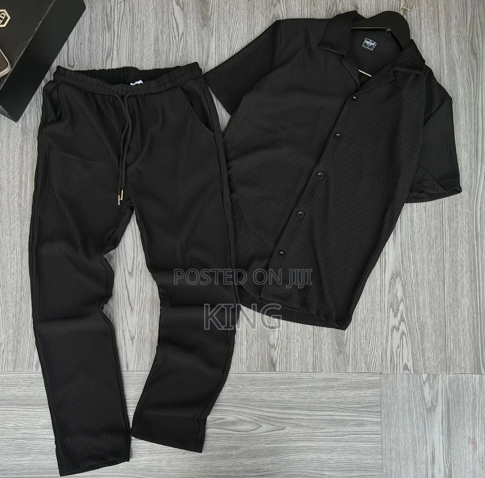 Men's Pure Ribbed Two-Piece