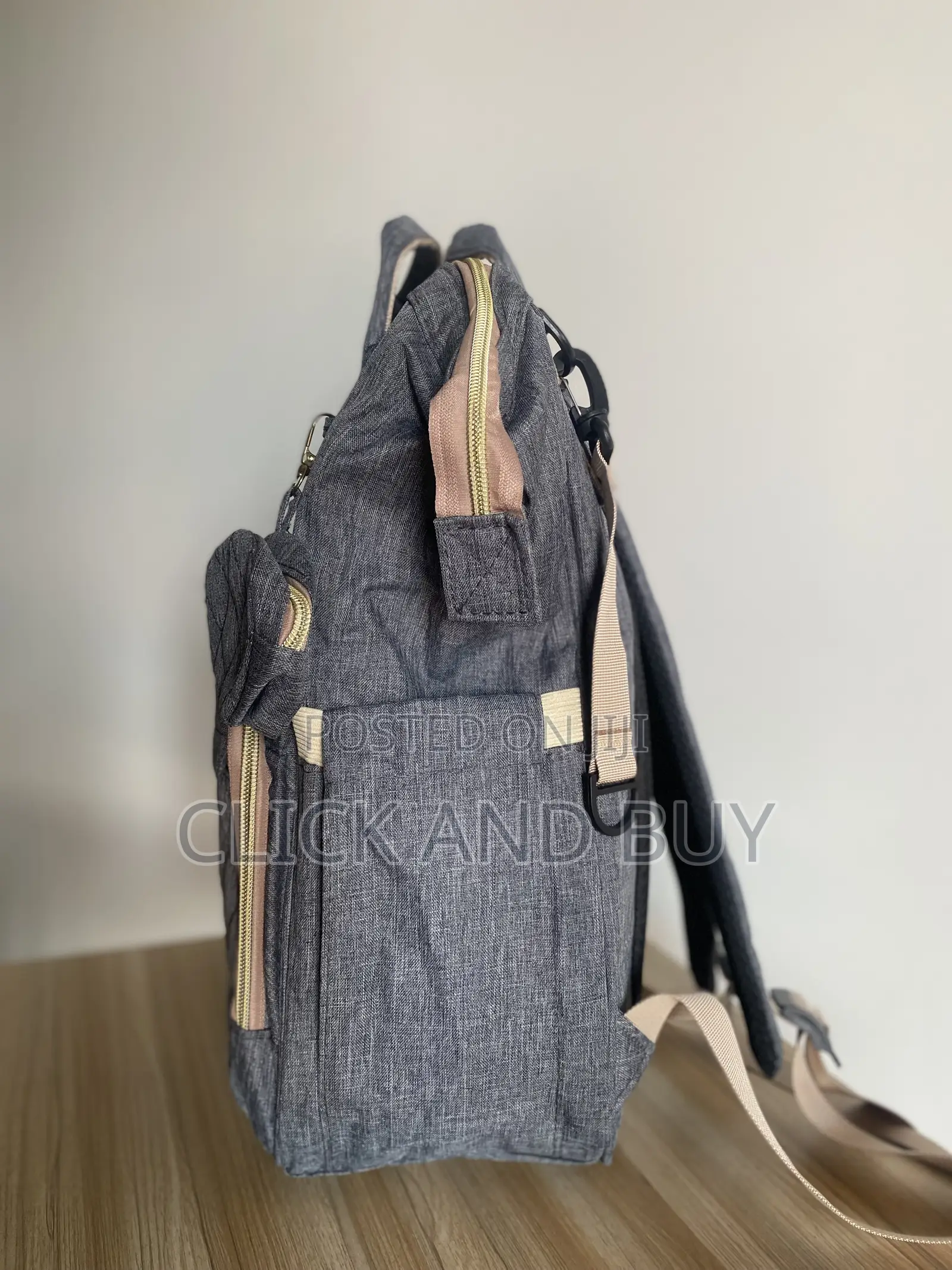Diaper Backpack - Grey
