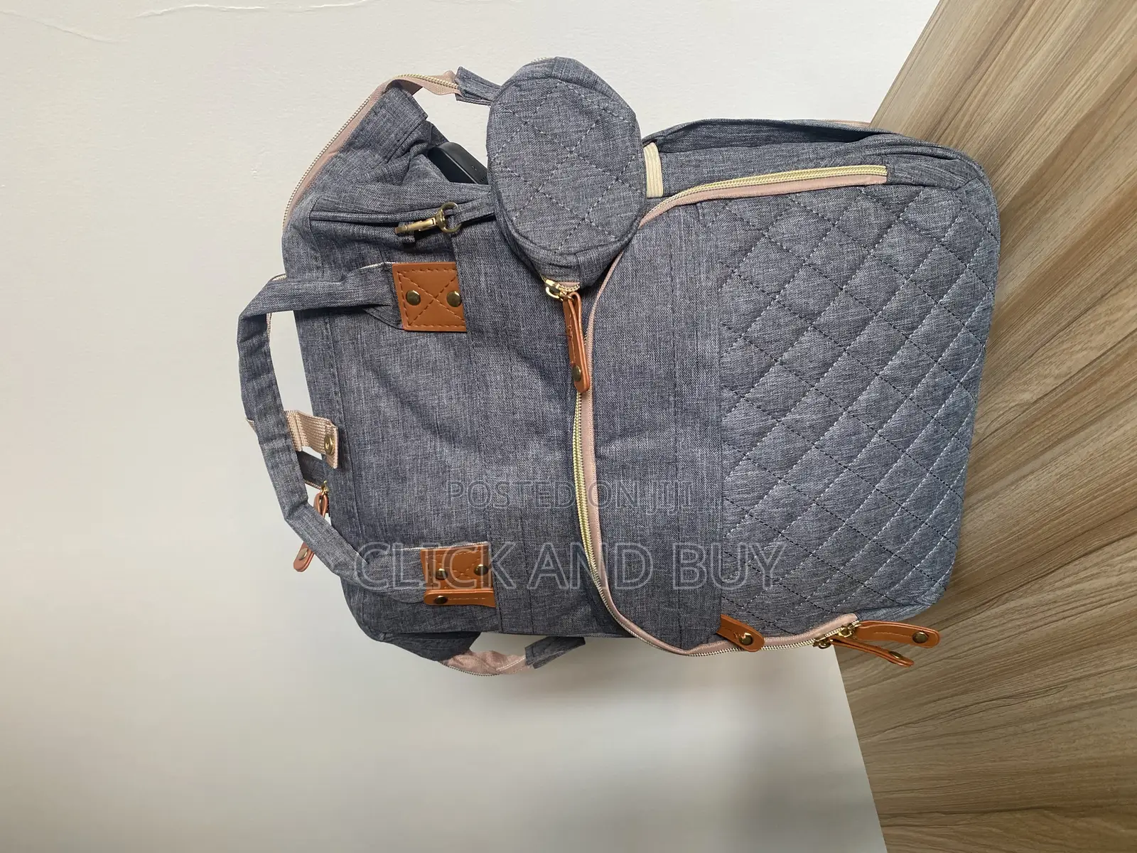 Diaper Backpack - Grey