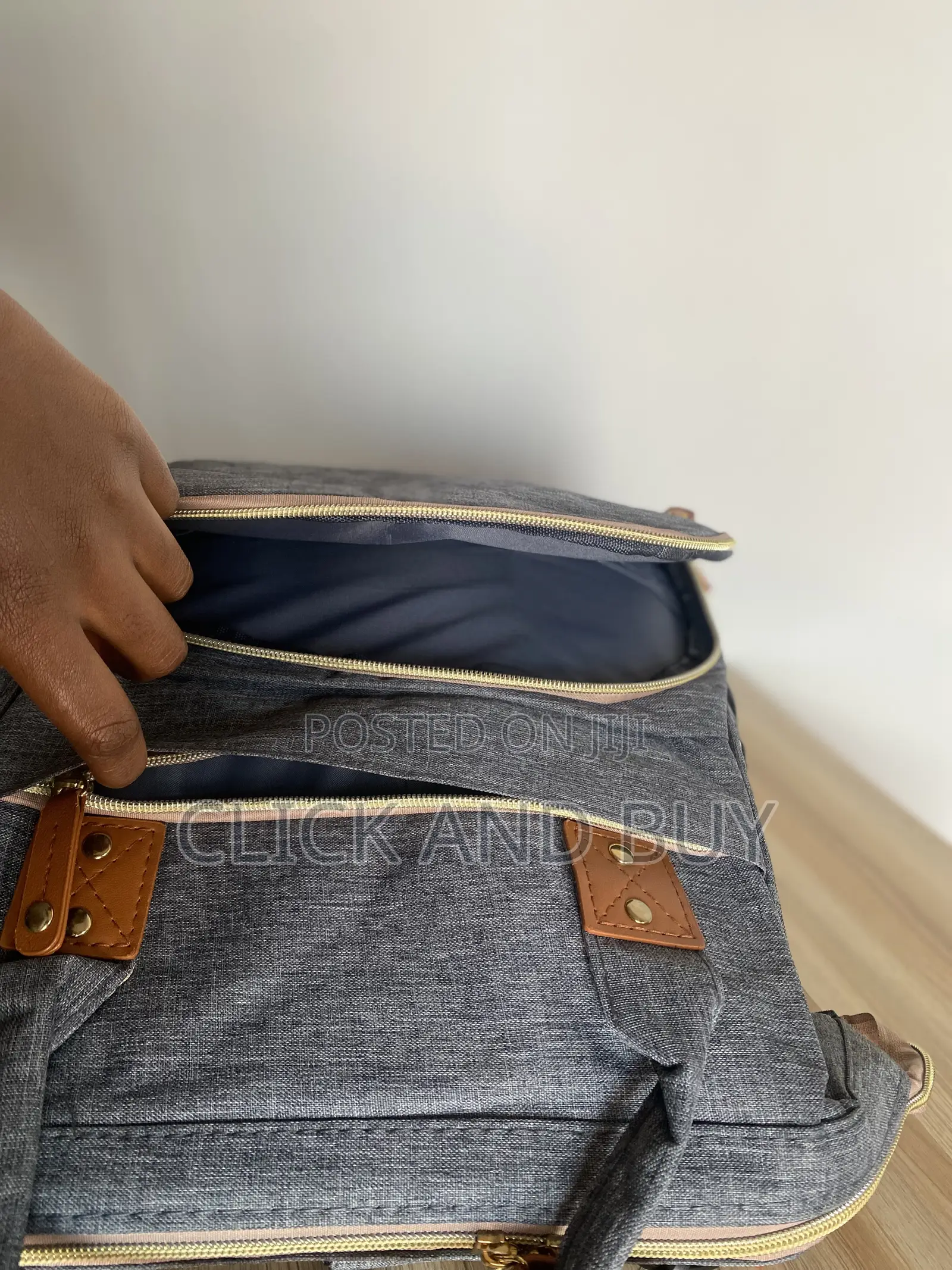 Diaper Backpack - Grey