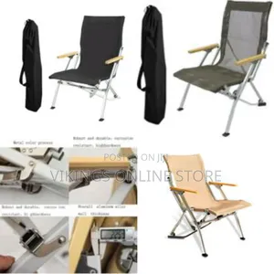 Foldable Camping Chair Folding Beach Lawn Portable Chairs Outdoor