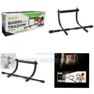 Wall-Mounted Drawbar Iron Gym Horizontal Bar Pull-Up Bars Multi-Grip